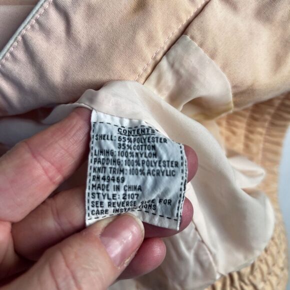 Mulberry Street Vintage Pink‎ Retro Granny Core Button Front Jacket Size Large - Picture 11 of 15